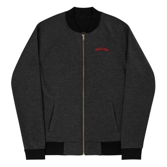 PokeGang Unisex Black Polyester Long Sleeve Full Zip Lamborghini Bomber Jacket - Picture 11 of 12